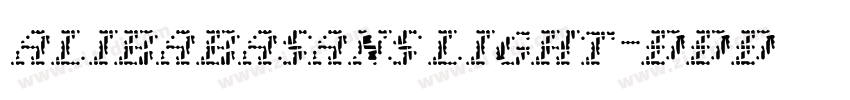 alibabasans light字体转换 alibabasans light字体转换